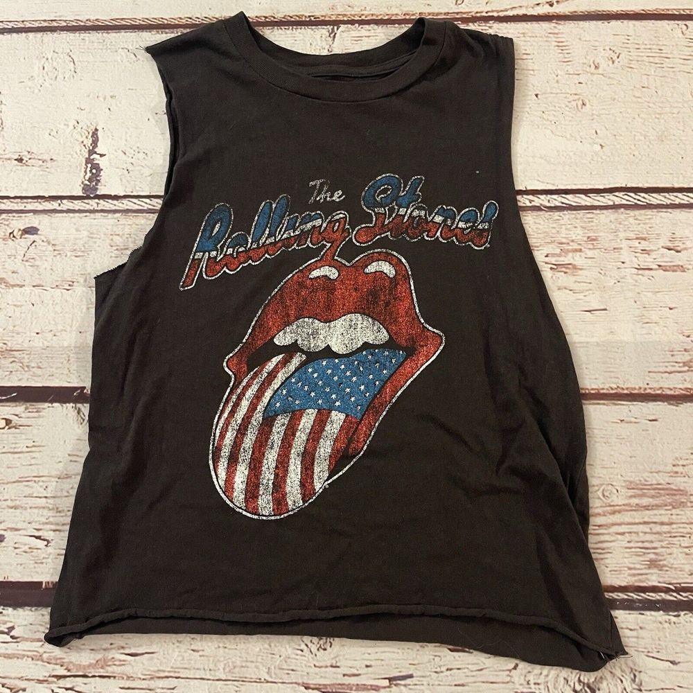 Rolling Stones Womens Size XS‎ Tank Rock Music Band Tee